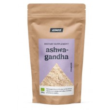 Icobfit BIO ašvagandas pulveris (Ashwagandha), 150g